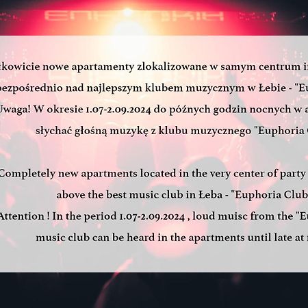 Party Avangarde Apartments City Center Łeba Extérieur photo